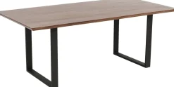 Tisch Symphony Dunkel Rohstahl 160x80
