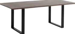 Tisch Symphony Dunkel Schwarz 160x80