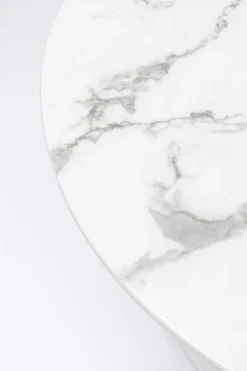 Tisch Veneto Marmor Weiß Ø110cm