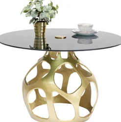 Tisch Volcano Gold Ø120cm