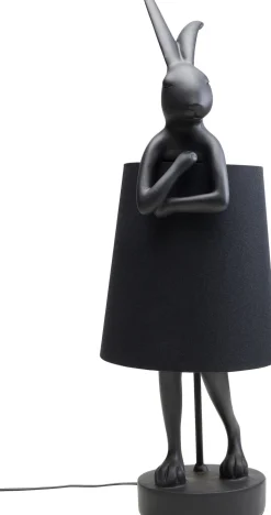 Tischleuchte Animal Rabbit Matt Schwarz 68cm