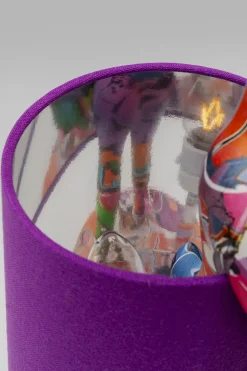 Tischleuchte Animal Rabbit Graffiti/Lila 50cm