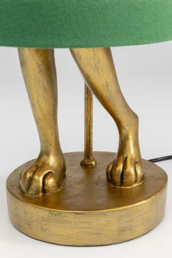 Tischleuchte Animal Rabbit Gold/Grün 68cm