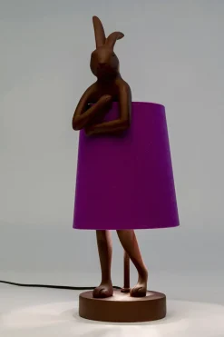 Tischleuchte Animal Rabbit Rot/Lila 50cm