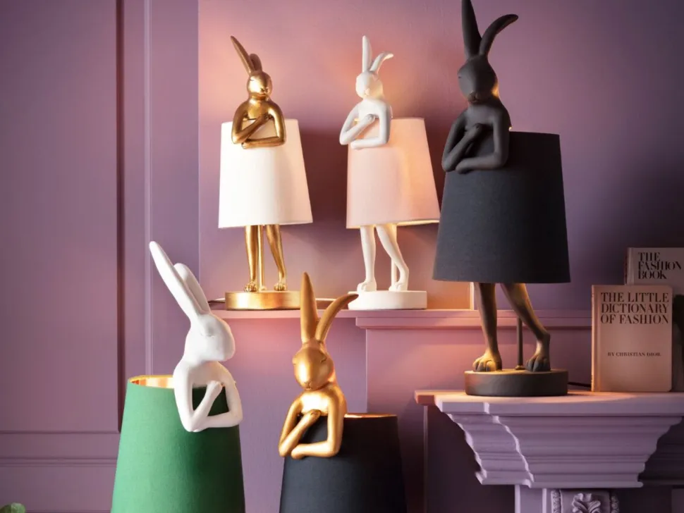 Tischleuchte Animal Rabbit Peach 50cm