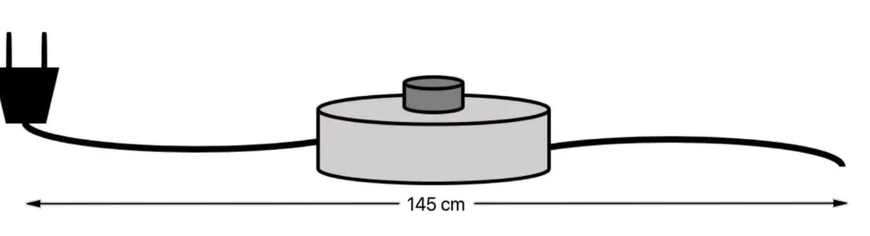 Tischleuchte Animal Rabbit Weiß/Rosa 68cm