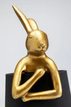 Tischleuchte Animal Rabbit Gold/Schwarz 50cm