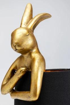 Tischleuchte Animal Rabbit Gold/Schwarz 50cm