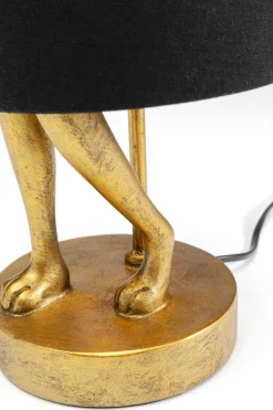 Tischleuchte Animal Rabbit Gold/Schwarz 50cm