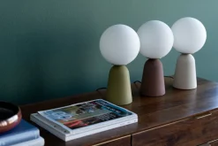 Tischleuchte Bollie Grün 33cm