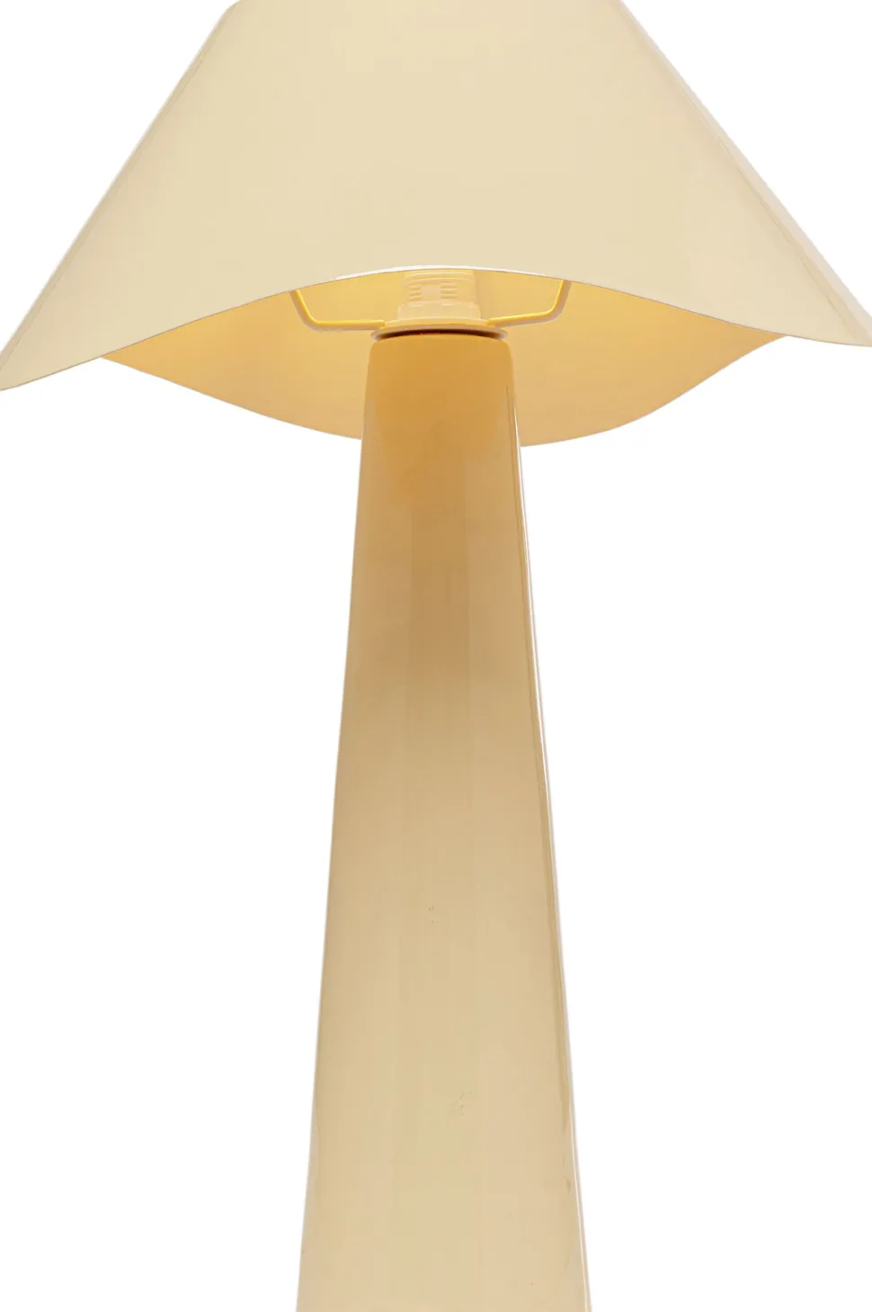 Tischleuchte Cloudy Rund Ecru 49cm