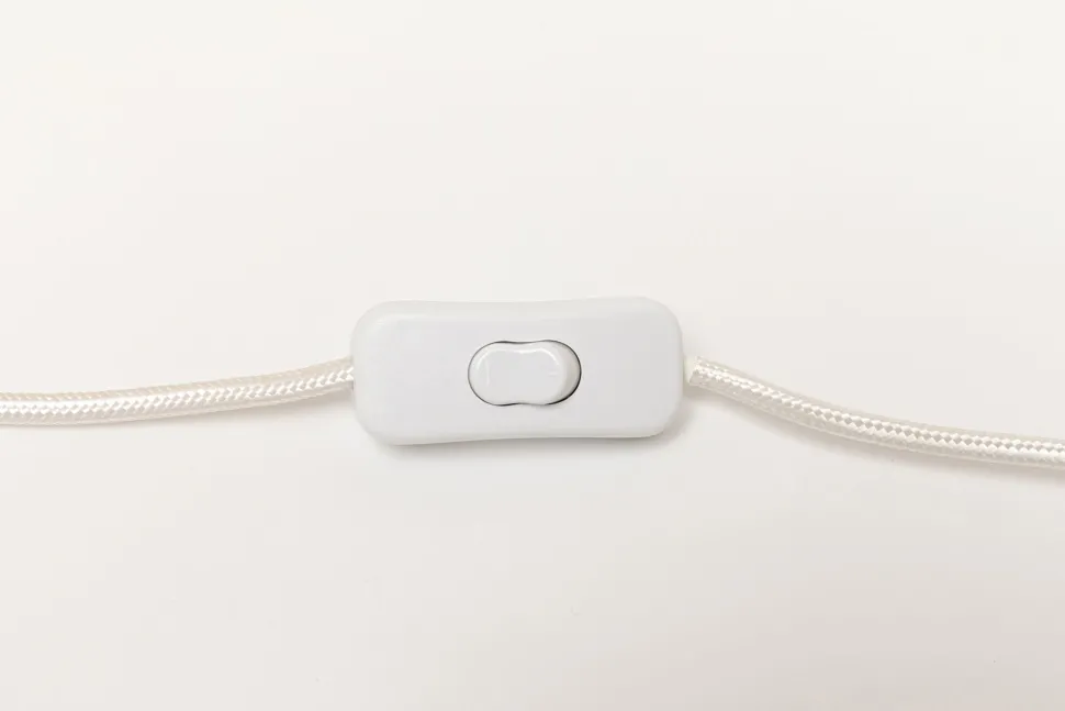 Tischleuchte Cloudy Rund Ecru 49cm