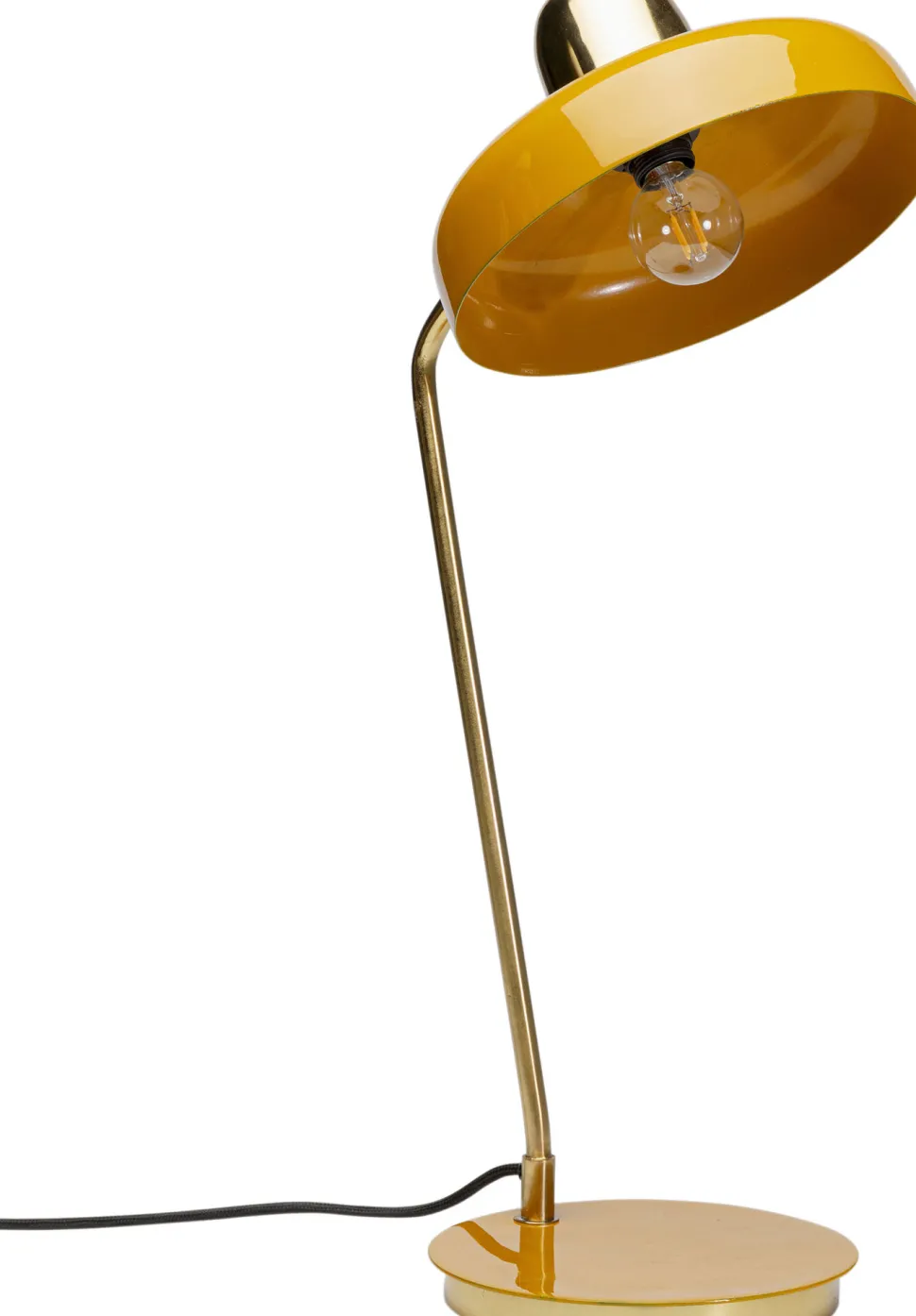 Tischleuchte Demi Gelb 56cm