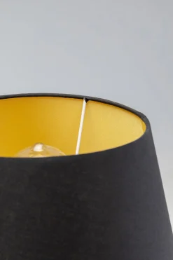 Tischleuchte Donna Schwarz 48cm