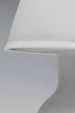 Tischleuchte Donna Weiß 48cm