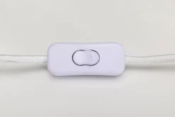 Tischleuchte Donna Weiß 48cm