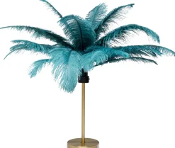 Tischleuchte Feather Palm Grün 60cm
