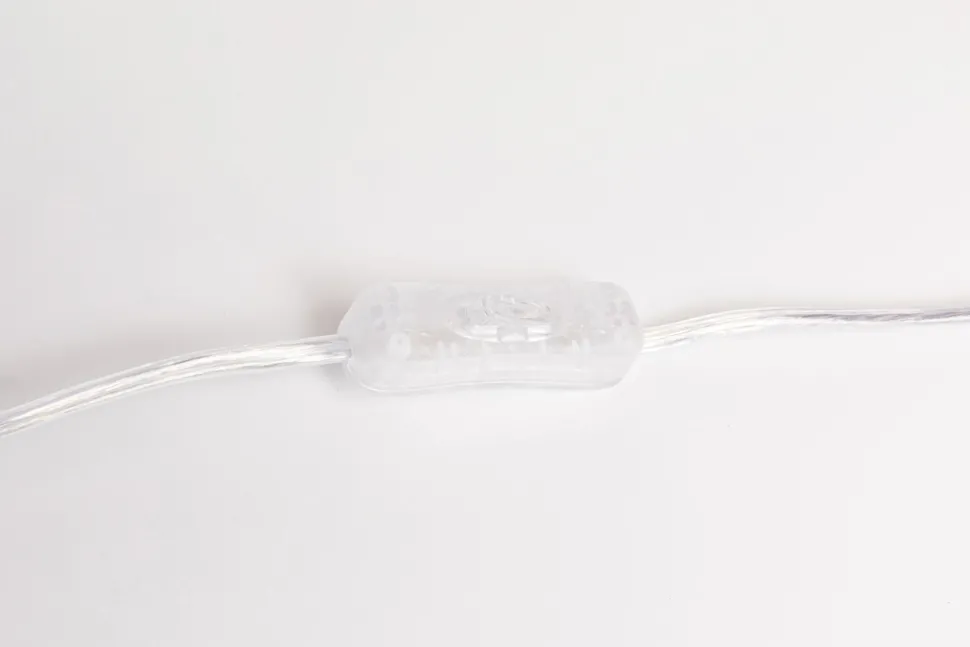 Tischleuchte Feather Palm Braun 60cm