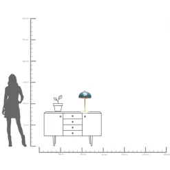 Tischleuchte Lia Midnight 50cm