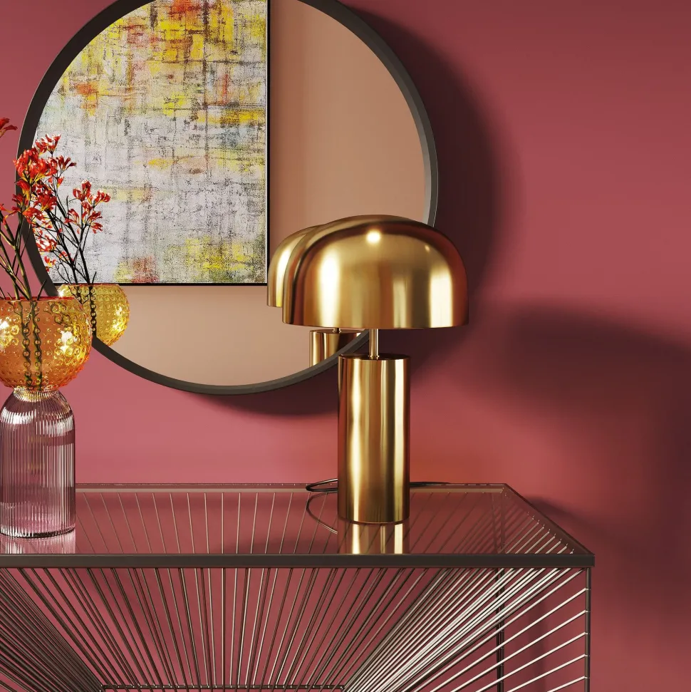 Tischleuchte Loungy Gold 38cm