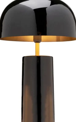 Tischleuchte Loungy Schwarz 38cm