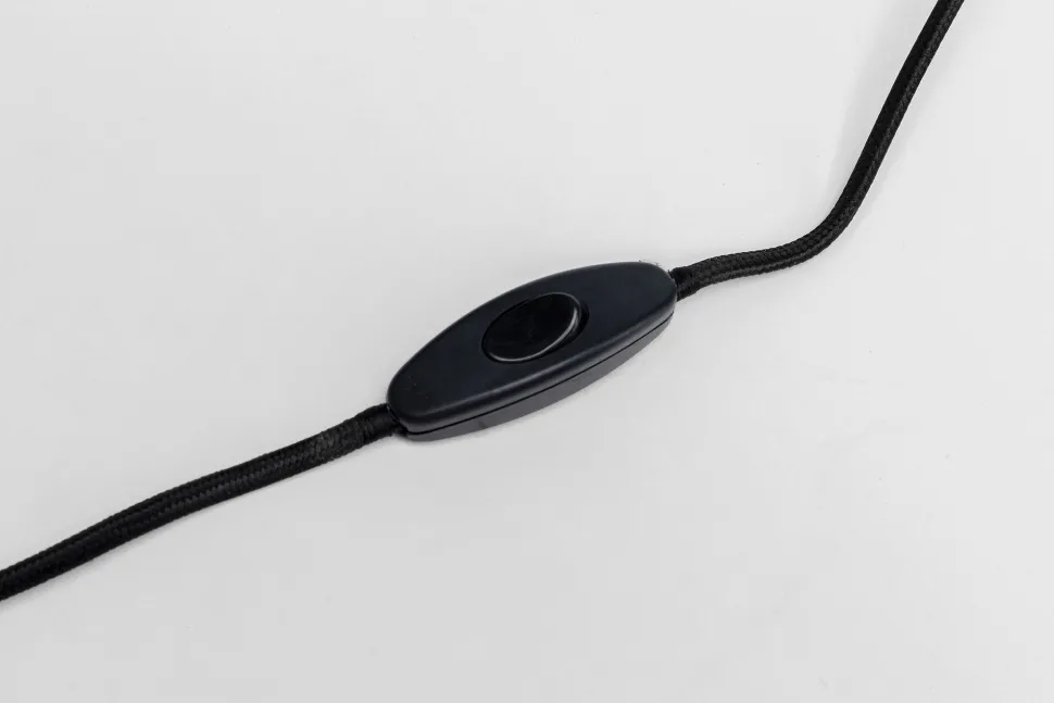 Tischleuchte Loungy Schwarz 38cm