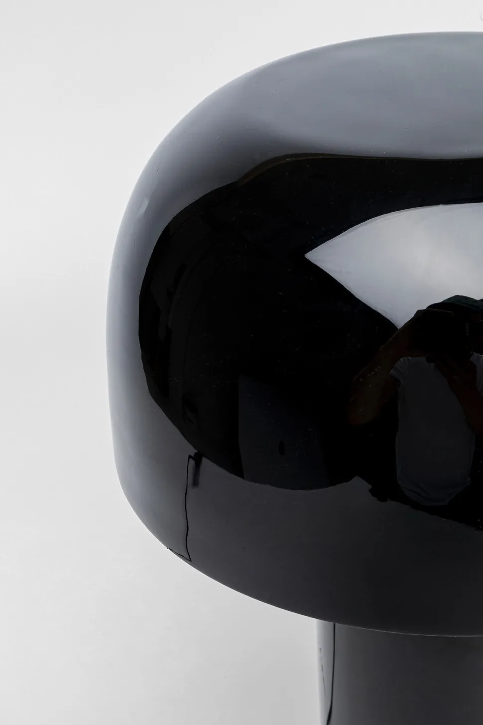 Tischleuchte Loungy Schwarz 38cm