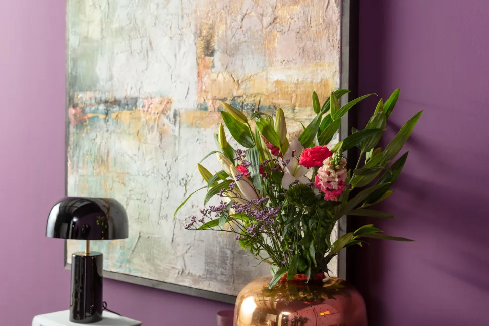 Tischleuchte Loungy Schwarz 38cm