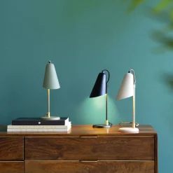 Tischleuchte Mira Schwarz 32cm