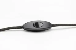 Tischleuchte Mira Schwarz 32cm