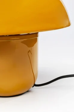 Tischleuchte Mushroom Gelb 27cm