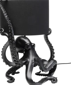 Tischleuchte Octopus Schwarz 47cm