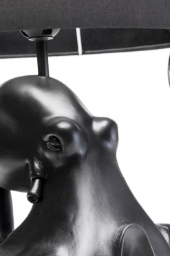 Tischleuchte Octopus Schwarz 47cm