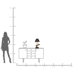 Tischleuchte Relax Leopard