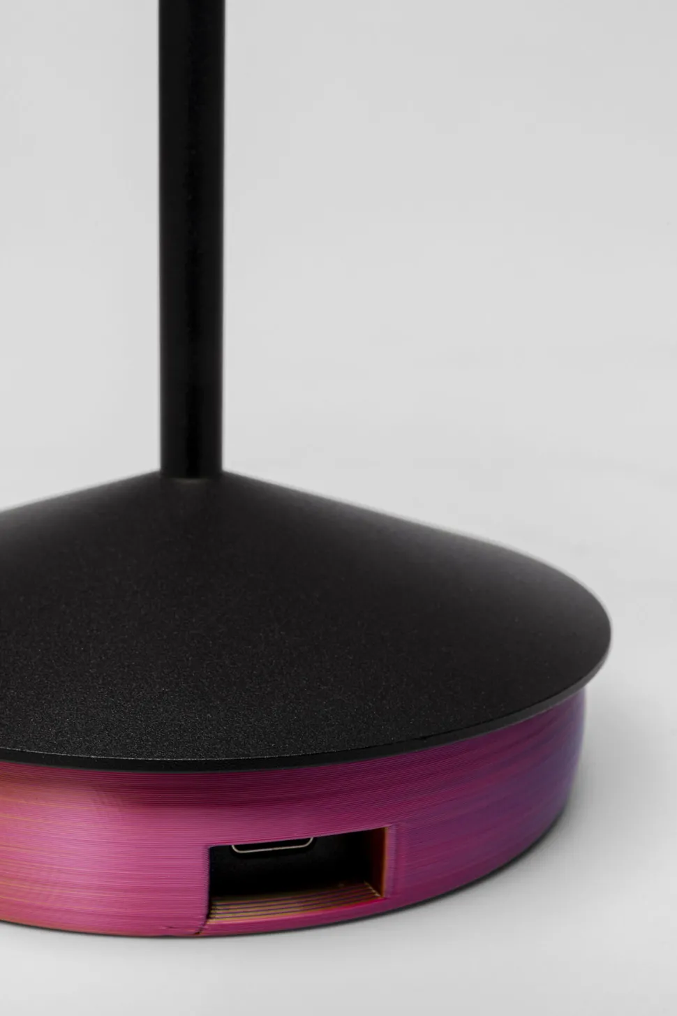 Tischleuchte Swirl Schwarz Sunset