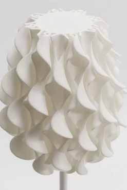 Tischleuchte Swirl Weiß