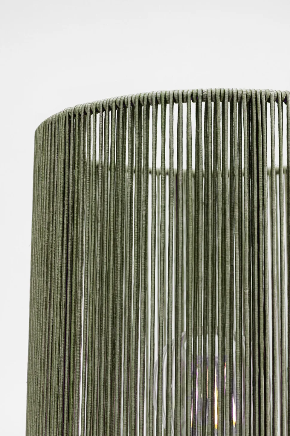 Tischleuchte Vecchio Grün 42cm