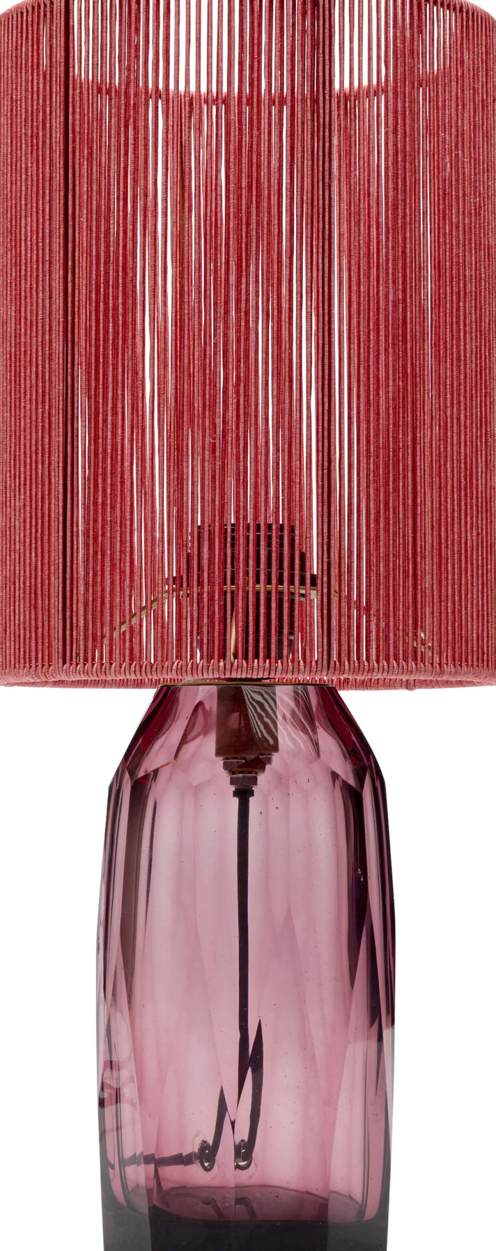 Tischleuchte Veccio Pink 42cm