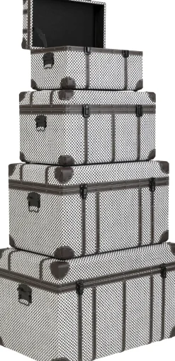 Truhe Espresso (4/Set)