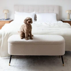 Truhenbank Rico Weiß