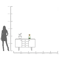 Vase Barfly Green 30cm