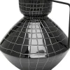 Vase Black Mesh Handle 29cm