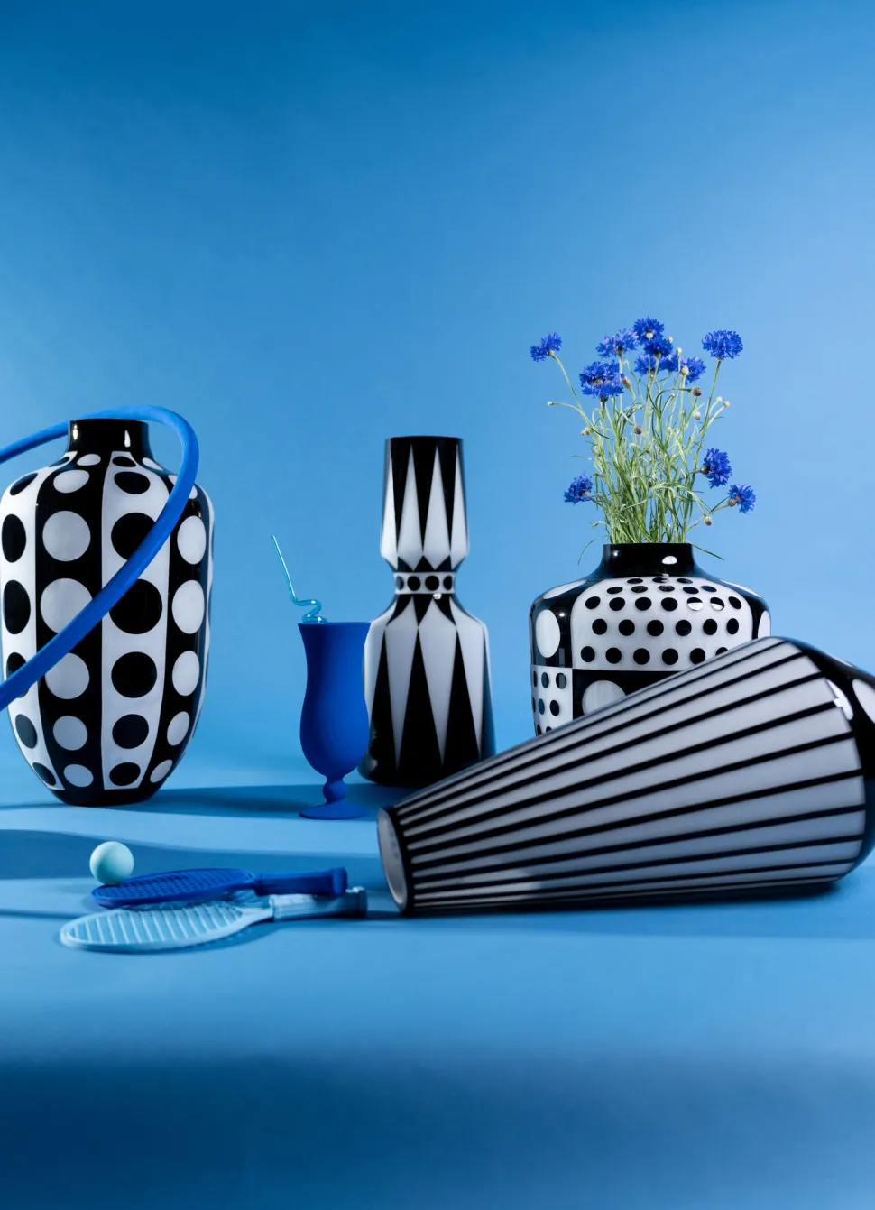 Vase Brillar Cylinder 44cm