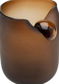 Vase Buckle Braun 21cm