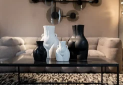 Vase Donna Schwarz 22cm