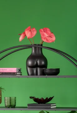 Vase Donna Schwarz 40cm