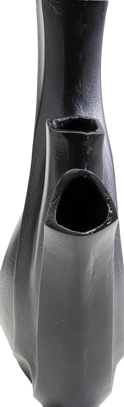 Vase Flame Schwarz 29cm