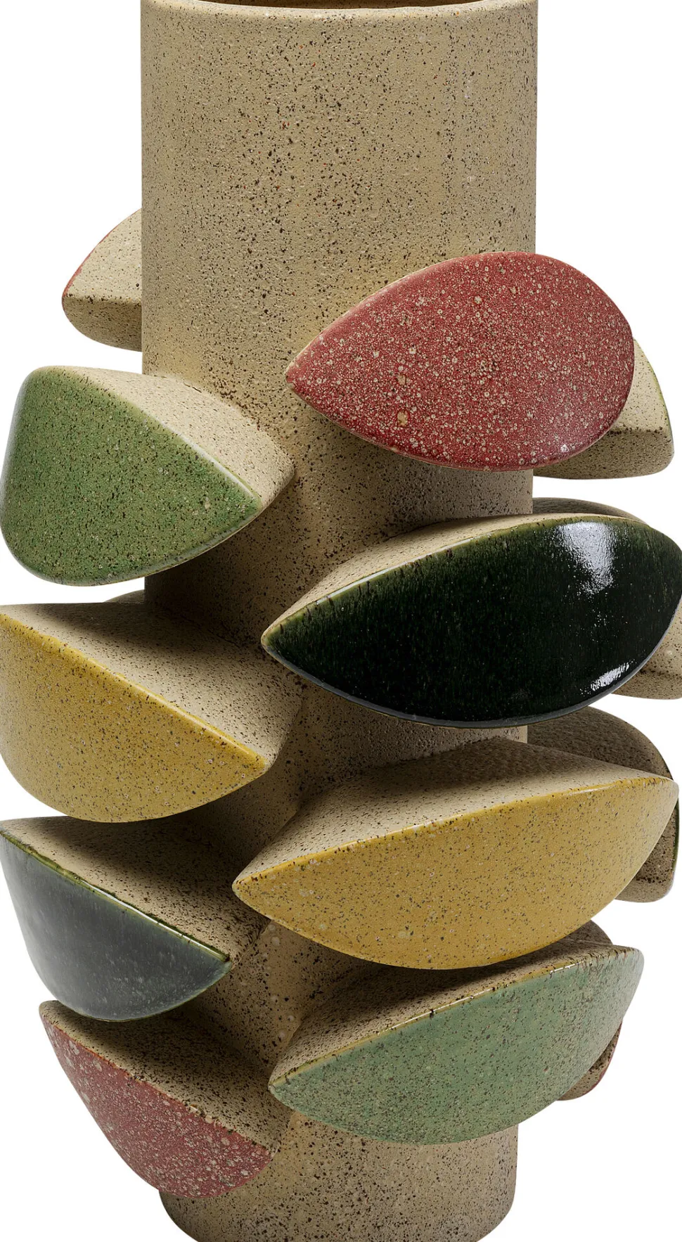 Vase Foglie Colore 40cm