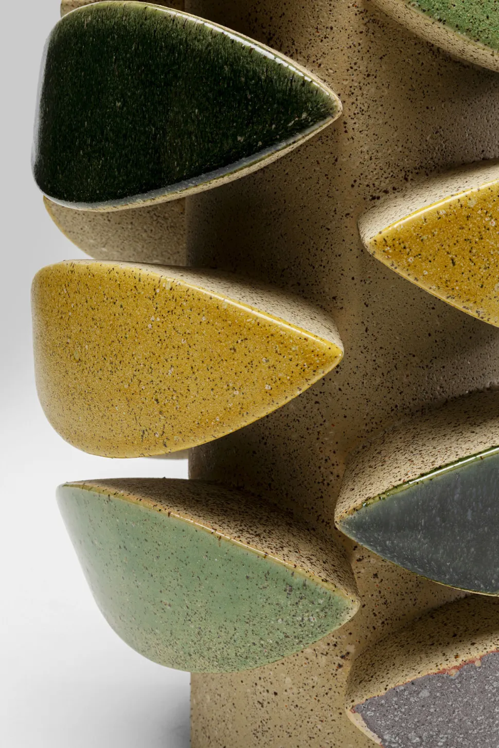 Vase Foglie Colore 40cm