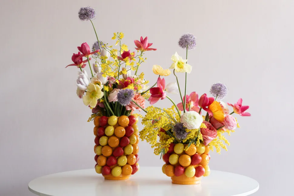 Vase Fruit Parade 33cm